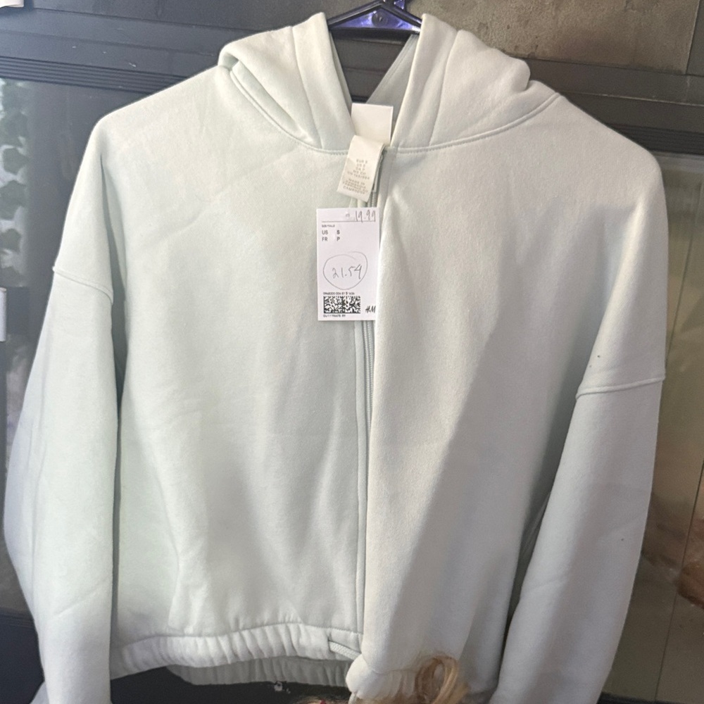 H&M Soft Gray Hoodie